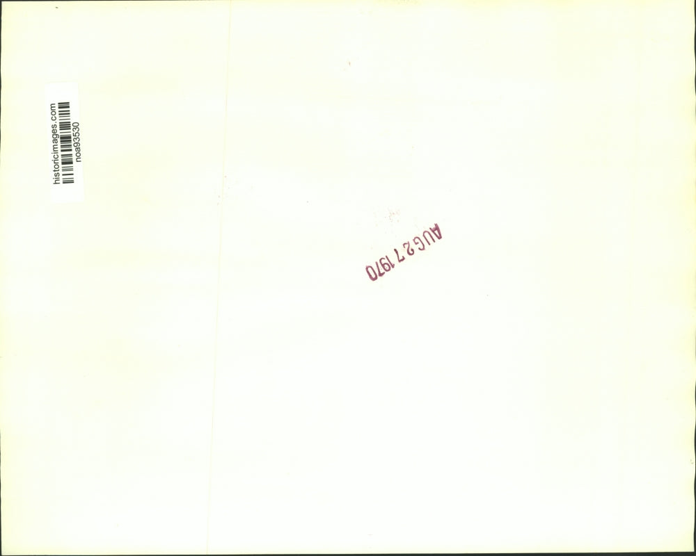 1970 Press Photo Phan Huy Duc with Tran Van Phien at conference in Paris