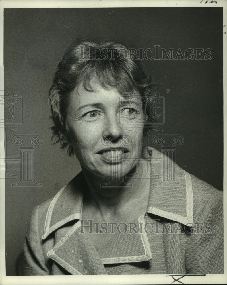 1972 Press Photo President of LSU Medical Center Faculty Wives&#39; Club Mrs. Druce