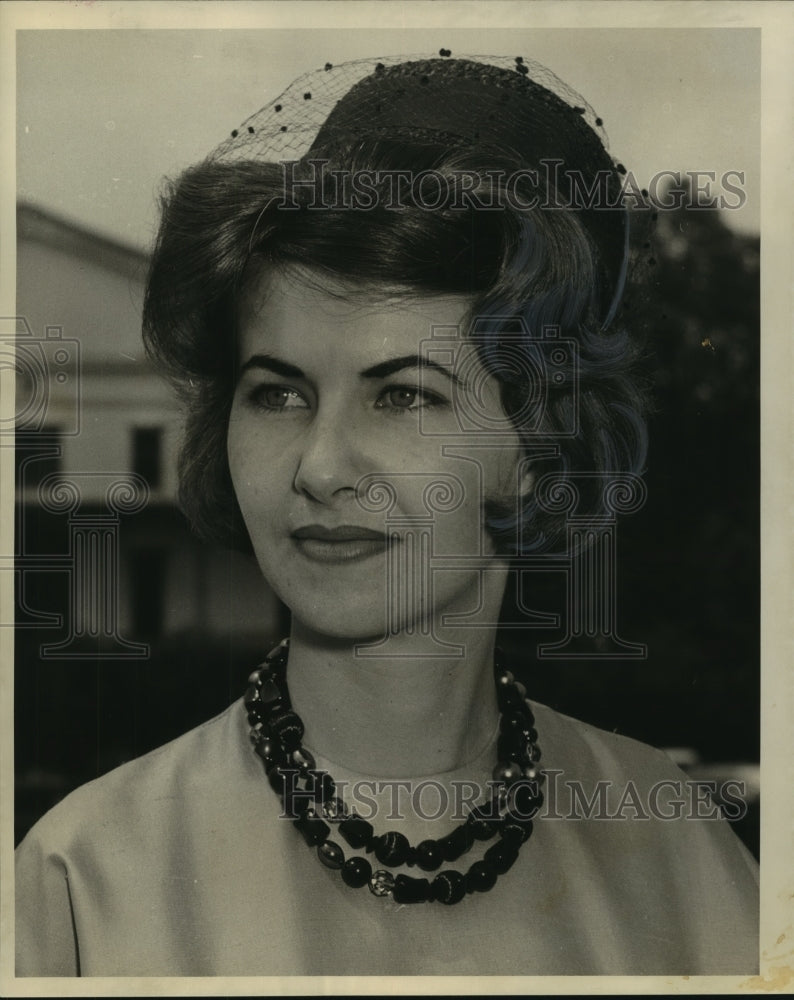 1961 Press Photo Mrs. Caleb Dortch Jr. president Belhaven college Alumni