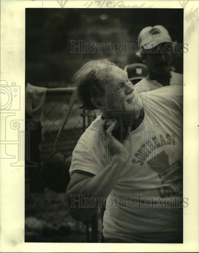 1980 Press Photo John Dunn Jr. as strapping field specialist at Moore&#39;s LSU team- Historic Images