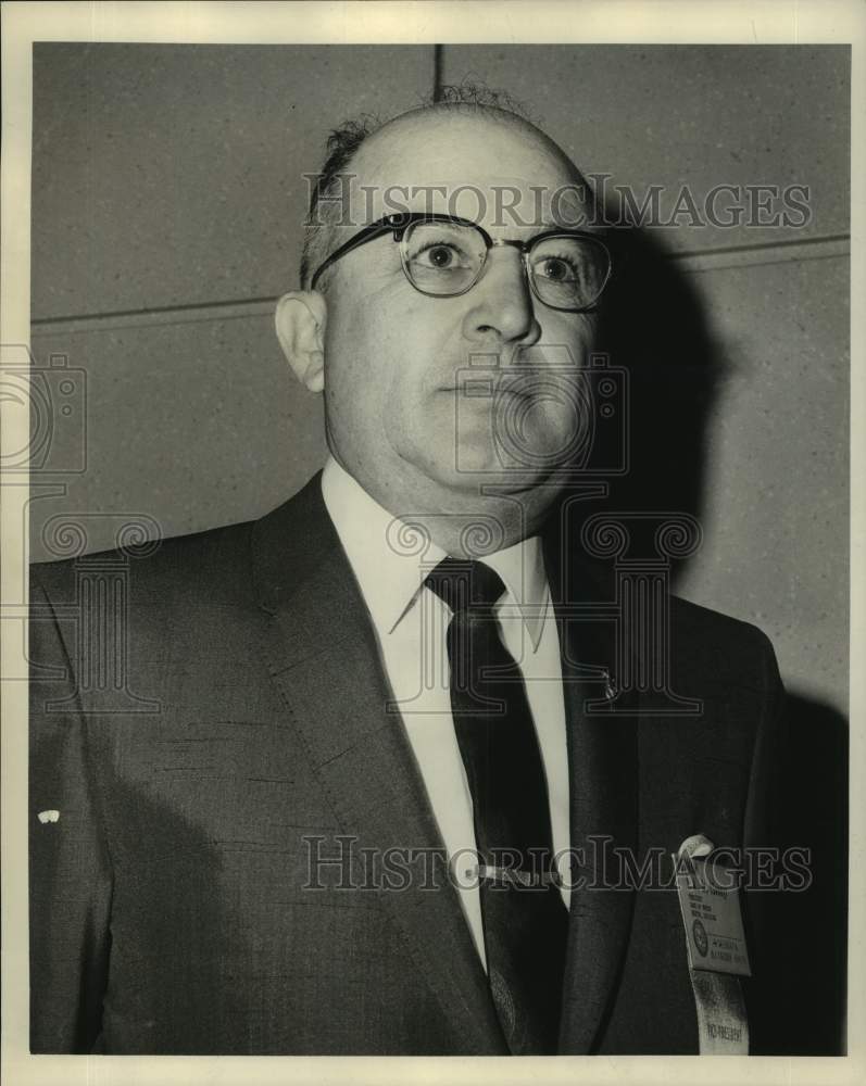 1966 Press Photo J. A. Dunnam Jr., president Louisiana Bankers Association - Historic Images