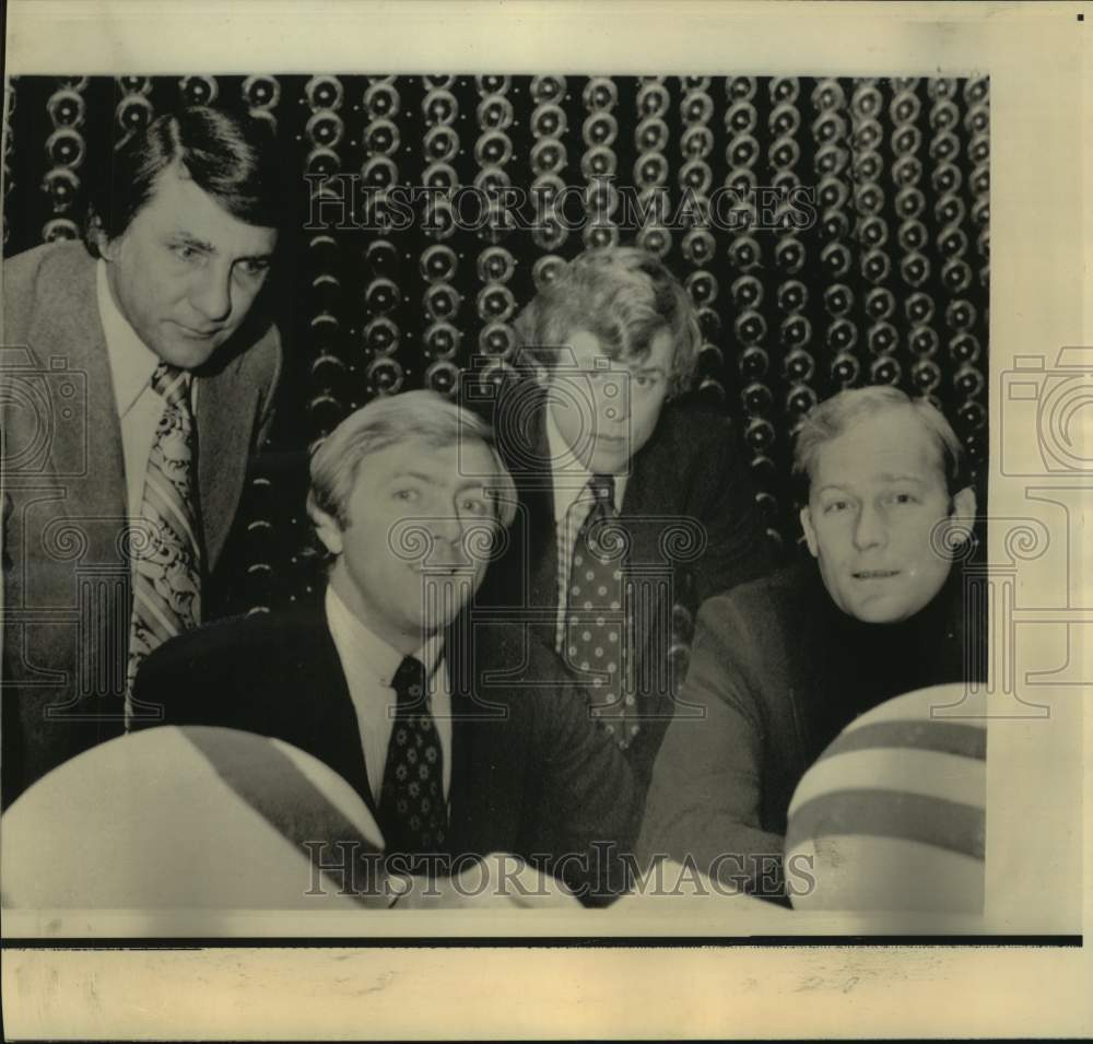 1974 Press Photo Officials of the new World Football League in Chicago- Historic Images