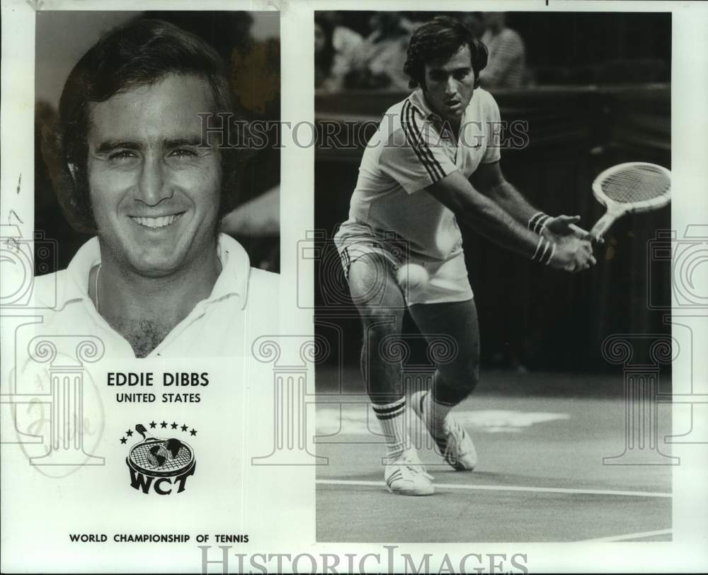 1979 Press Photo Tennis player Eddie Dibbs of United States - noa97709- Historic Images