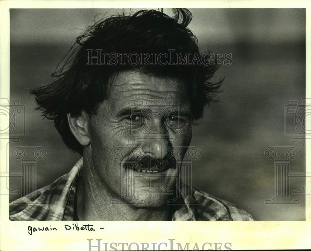 1988 Press Photo Gawain DiBetta fishing for sprout - noa97768- Historic Images