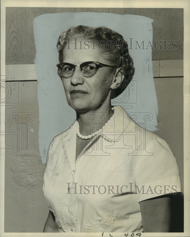 1959 Press Photo Senior Regent of Women of the Moose Mrs. F.D. Entwisle