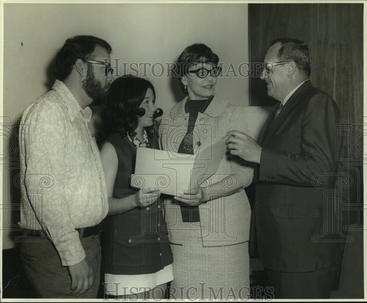 1972 Press Photo Louisiana State University - Greek Life Representatives