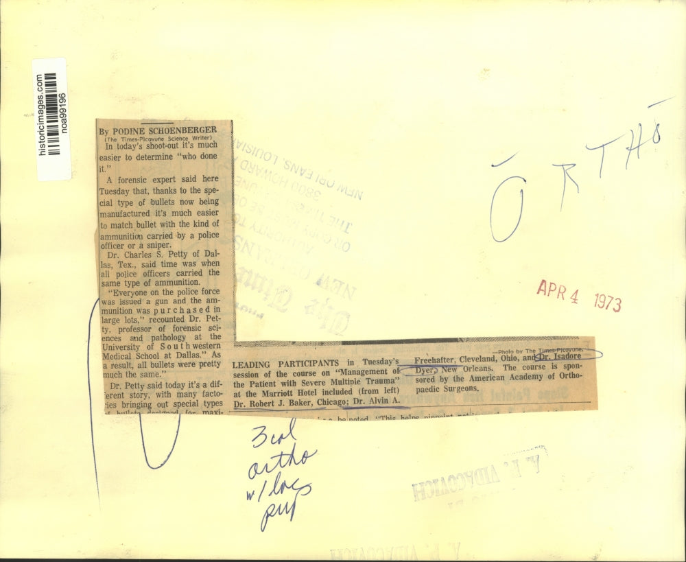 1973 Press Photo Participants in the medical course at the Marriott Hotel