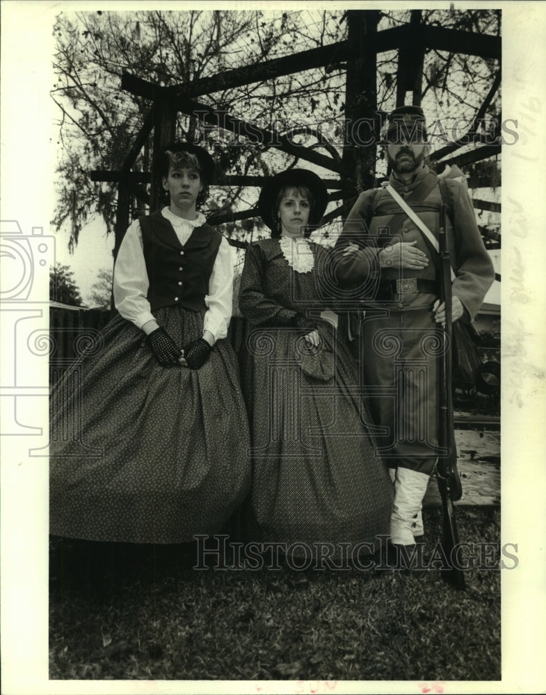 1987 Press Photo Larry and Pat Euritt - noa99615- Historic Images