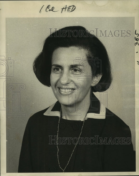 1969 Press Photo Joint Distribution Committee - Mrs. David Eskenazi, Athens