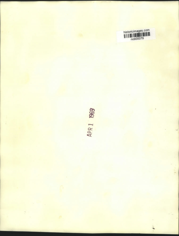 1969 Press Photo French President De Galle salutes coffin of Dwight Eisenhower