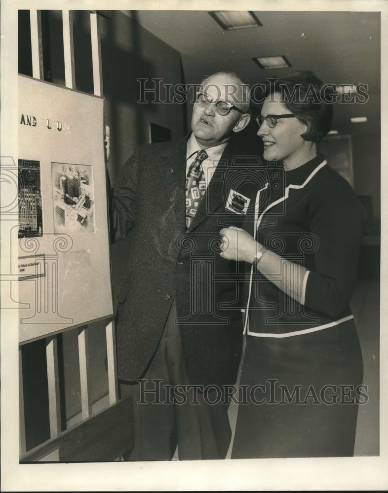 1971 Press Photo Teachers of Respiratory Diseases at Tulane Medical School.