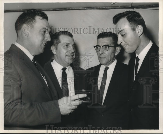 1963 Press Photo Harahan Sportsman Association elected officers. - nob00545