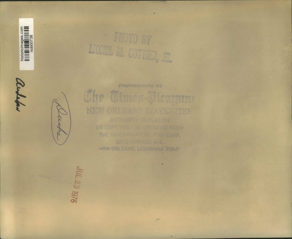 1976 Press Photo Ducks in Lake at Audubon Park - nob00738