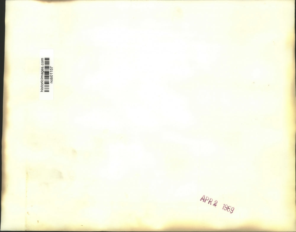 1969 Press Photo U.S. Army makes preparations for arrival of Eisenhower's train.