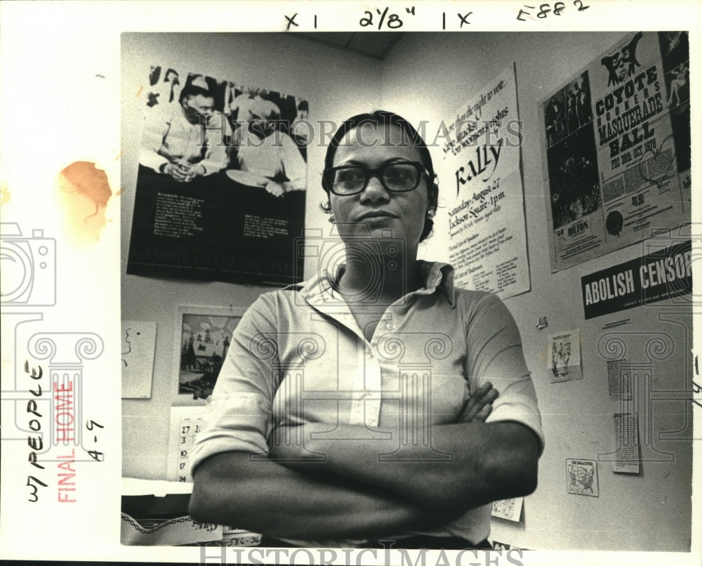 1978 Press Photo Paula Dyan opens her prostitution lobby-Passion-in New Orleans.