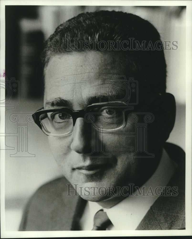1970 Press Photo Erhard Eppler, SPD Minister for Economic Cooperation