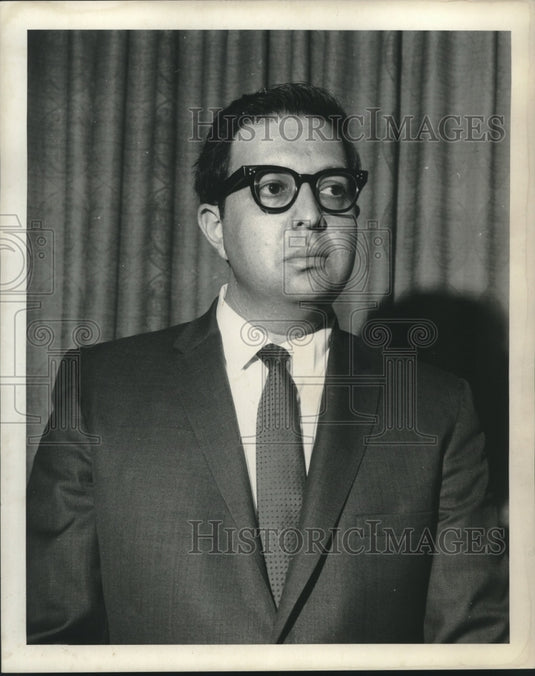 1969 Press Photo Norman Epstein of Los Angeles California - nob01575