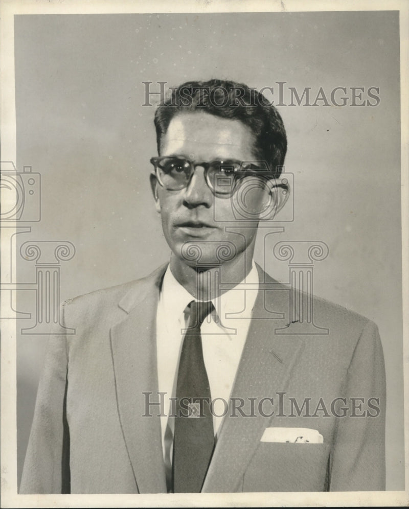Load image into Gallery viewer, 1958 Press Photo Owen F. Falcon, Louisiana - nob01779
