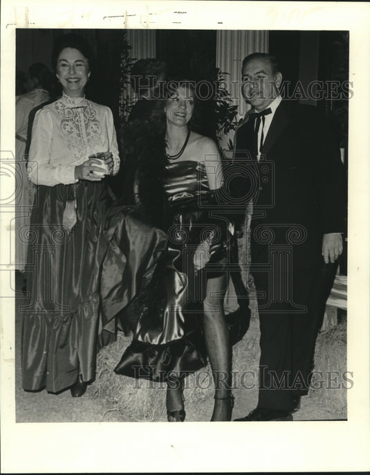 1979 Press Photo Mignon Faget attending a benefit gala dinner - Historic Images