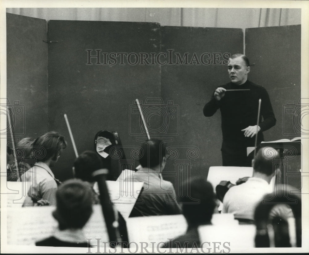 1970 Press Photo Sixten Erling, Conductor of New Orleans Symphony- Historic Images