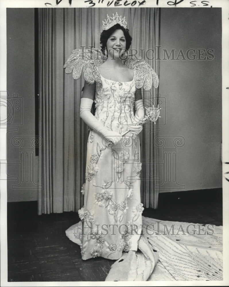 1975 Press Photo Kathryn Moody Favrot, daughter of Mr. and Mrs. Thomas B. Favrot- Historic Images