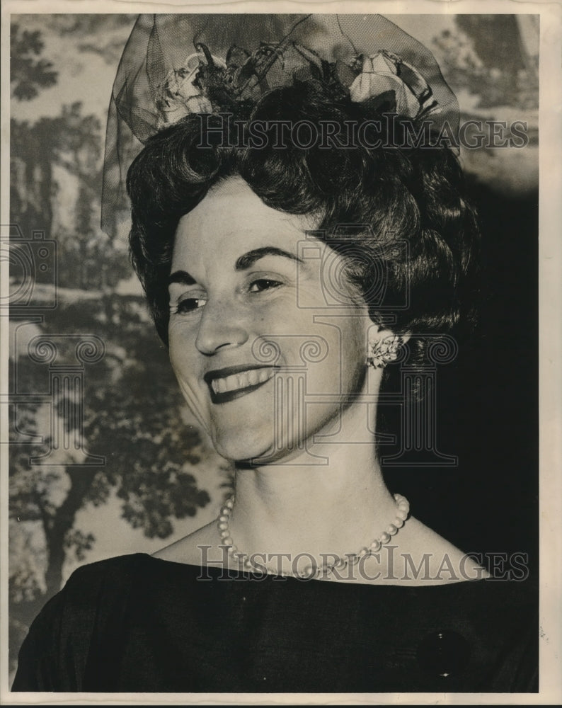 1962 Press Photo Mrs. Marvin Ettinger, President Jefferson Medical Auxiliary