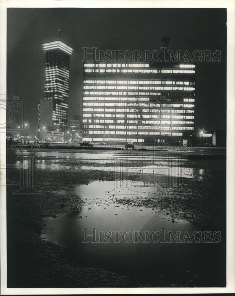 1974 Press Photo New Federal Reserve Bank Building- Historic Images