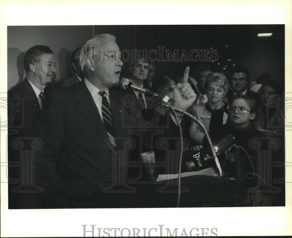  Press Photo Gubernatorial candidate Edwin Edwards- Historic Images