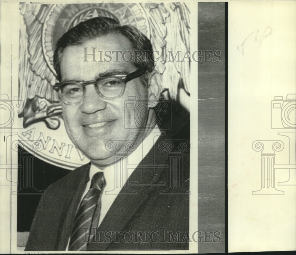 1971 Press Photo Herbert F. Desimone, Assistant Secretary of transportation