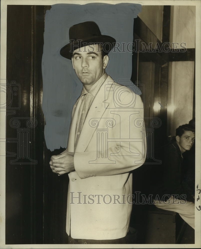 1954 Press Photo Abie Cockran, Louisiana - nob04431