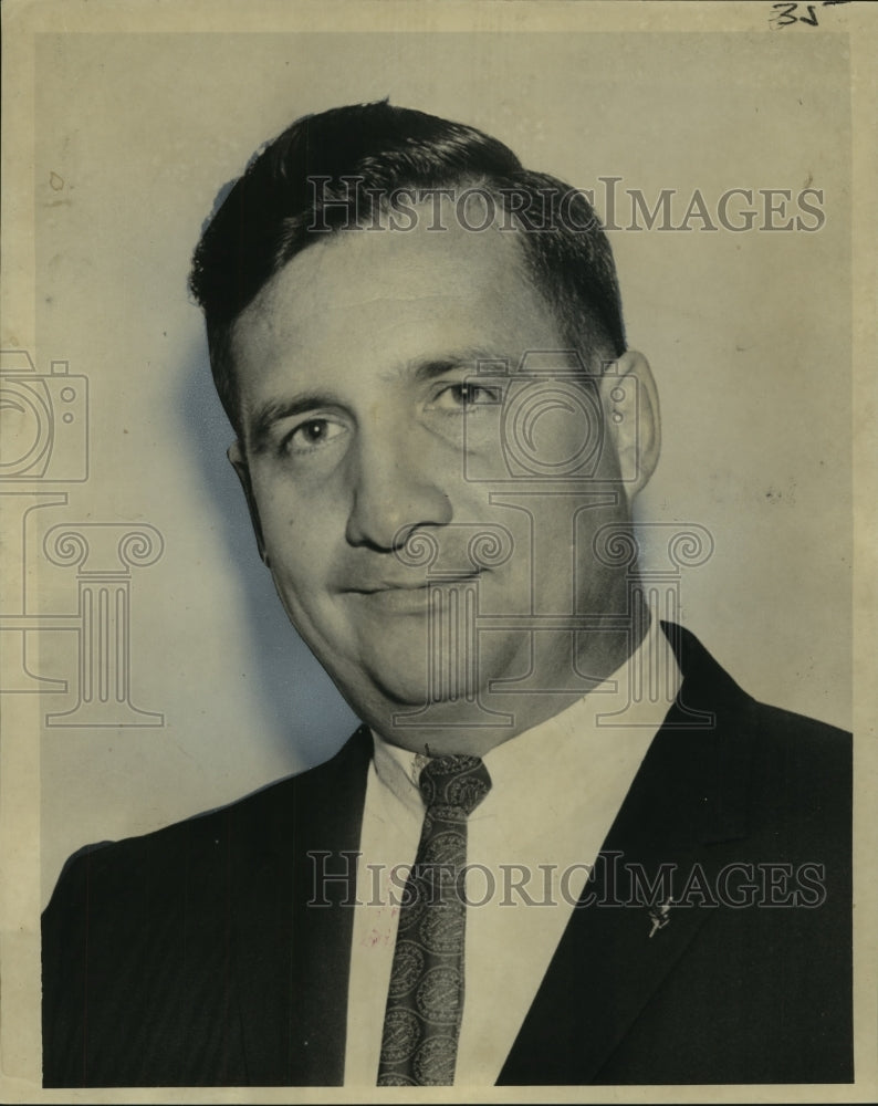 Load image into Gallery viewer, 1963 Press Photo Calvin J. Ferran president Home Builders Assn. New Orleans Inc.
