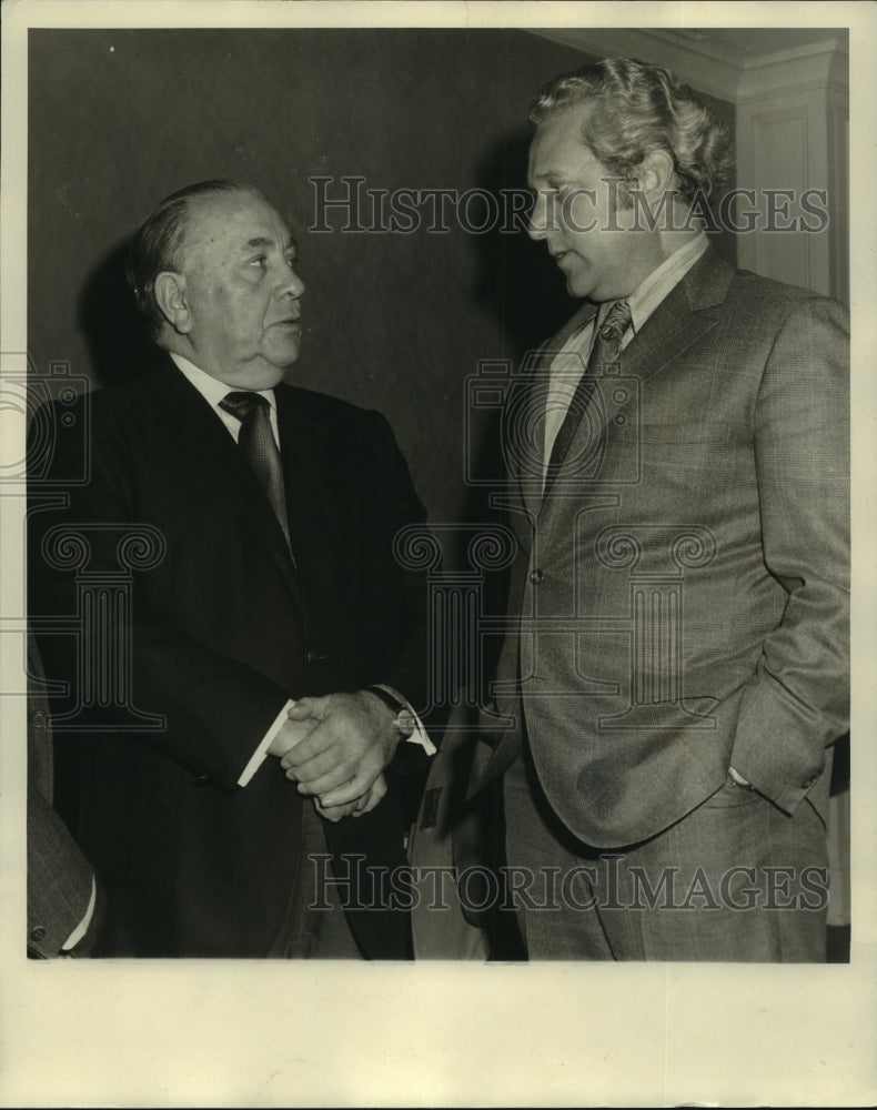 1971 Press Photo New Orleans Mayor Moon Landrieu. - nob04580