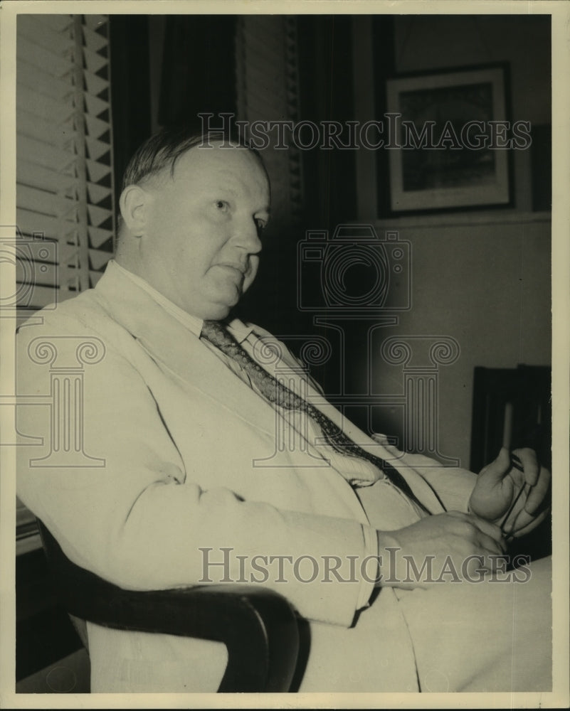  Press Photo Alex C. Cocke, chairman Foreign Commerce Committee- Historic Images