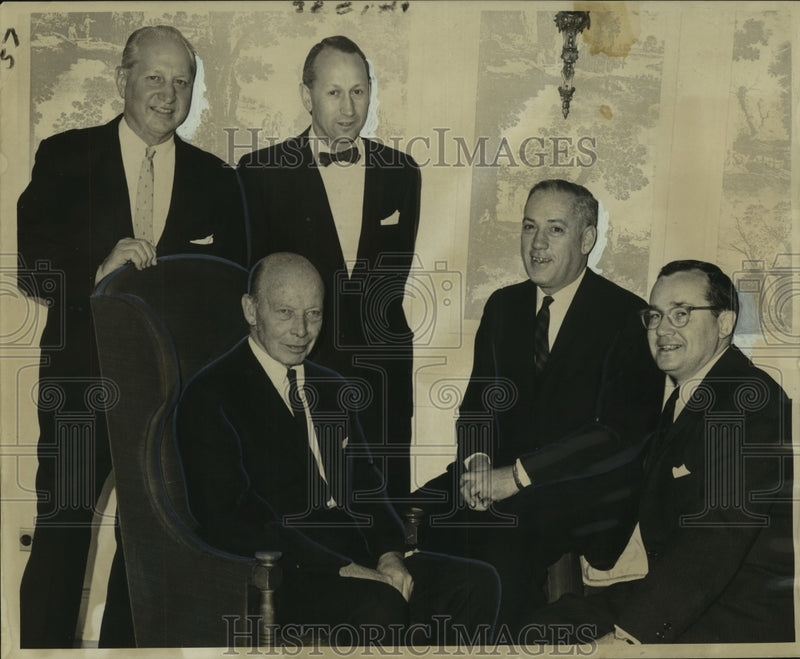 Load image into Gallery viewer, 1964 Press Photo Members of Board of directors of National Education Television
