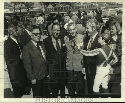 1972 Press Photo Mayor Landrieu & others at Mayors' Day at the Fair Grounds- Historic Images
