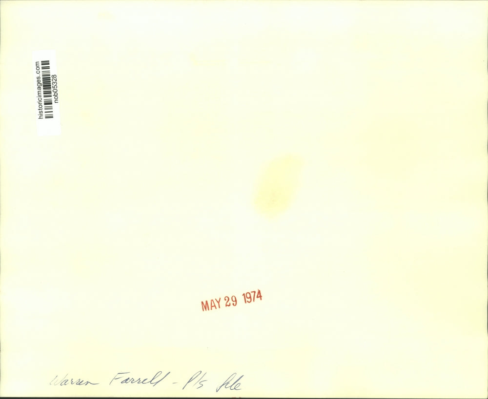 1974 Press Photo Warren Farrell attending a convention - nob05328