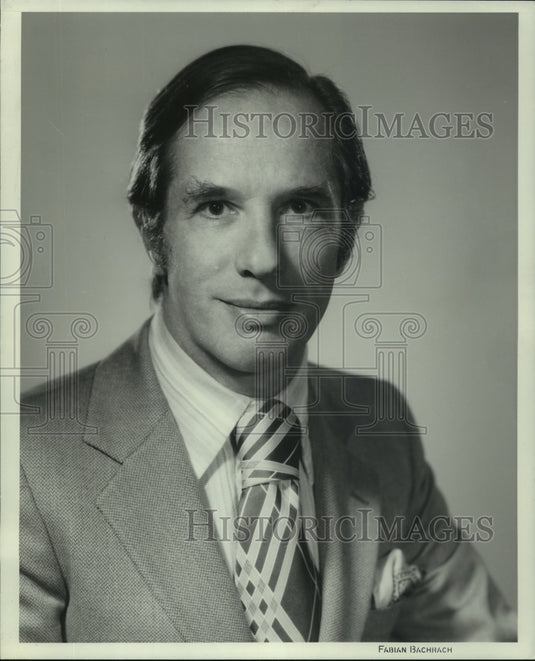 1972 Press Photo Dr. Paul A. Fabry, Managing Director of International House.