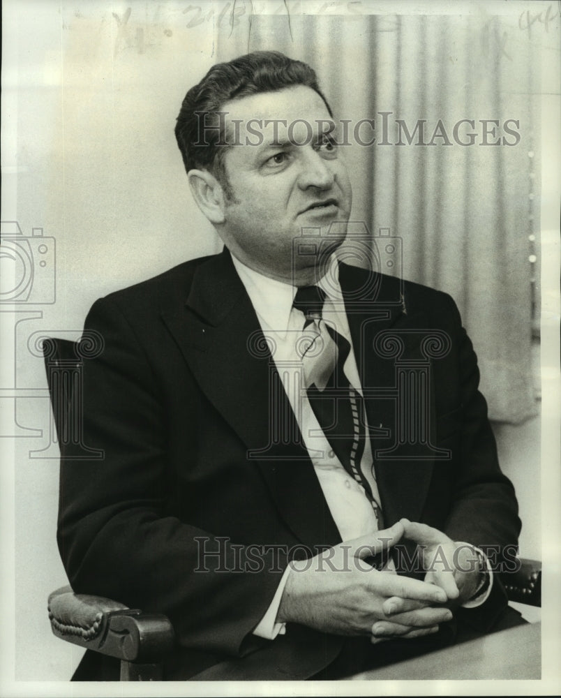 1977 Press Photo Joachim Elm, East German Embassy official- Historic Images