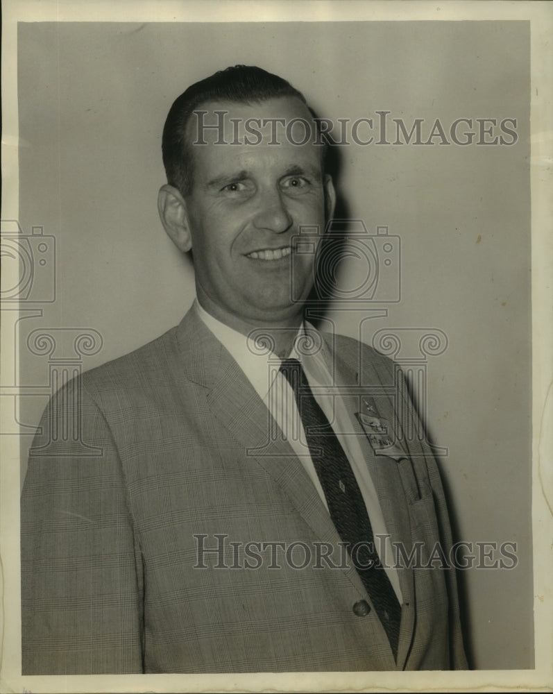 1960 Press Photo Stetson Fitz Wilson of Couples&#39; Club at St. Pauls Church- Historic Images