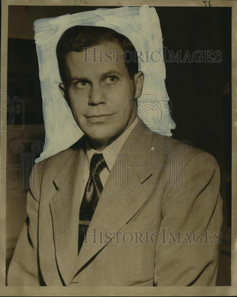 1952 Press Photo Richard Clendenen - nob06321