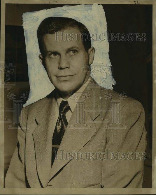 1952 Press Photo Richard Clendenen - nob06321