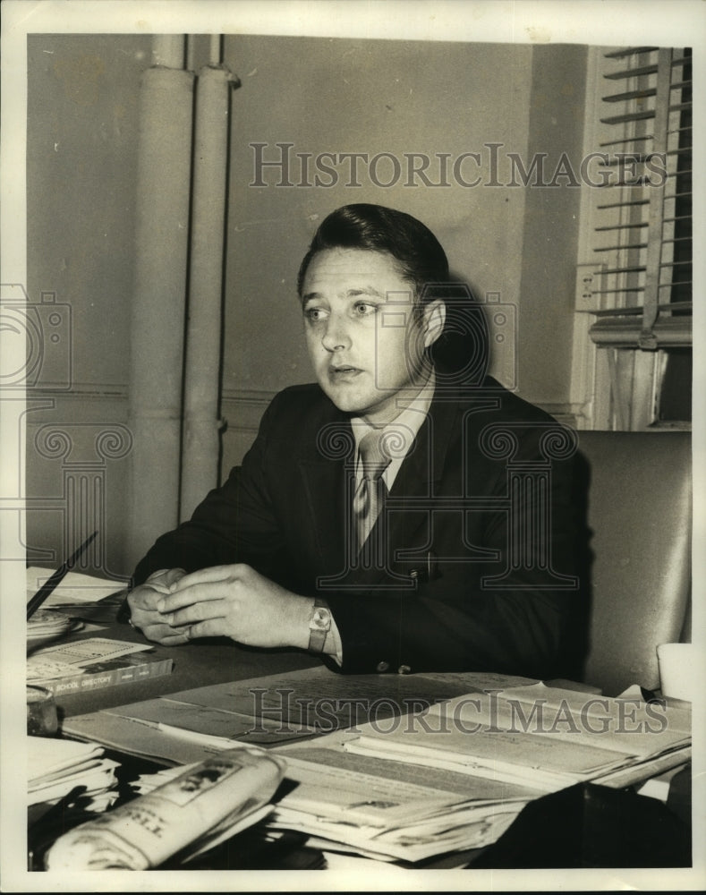 1971 Press Photo James Fore, Louisiana business man- Historic Images