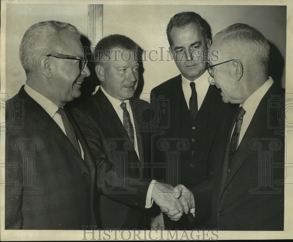 1967 Press Photo J.D. Rives Surgical Society members - nob06507