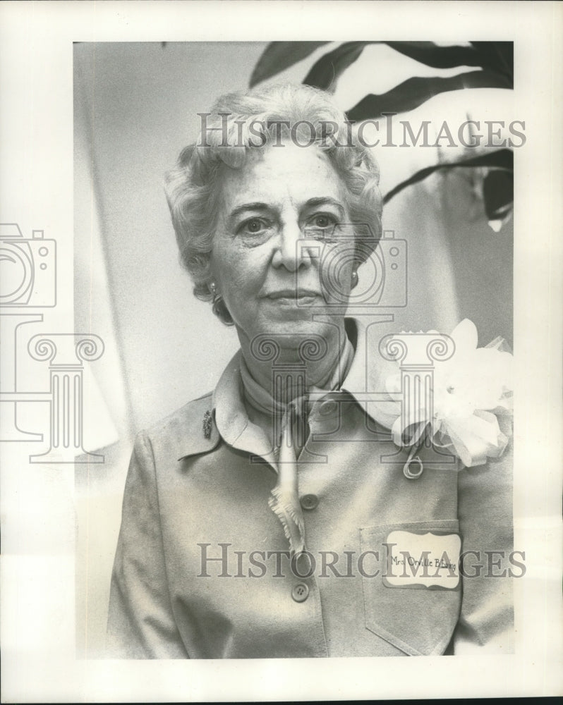 1978 Press Photo Mrs. Orville B. Ewing, 1224 St. Charles Street, Stanton Manor- Historic Images