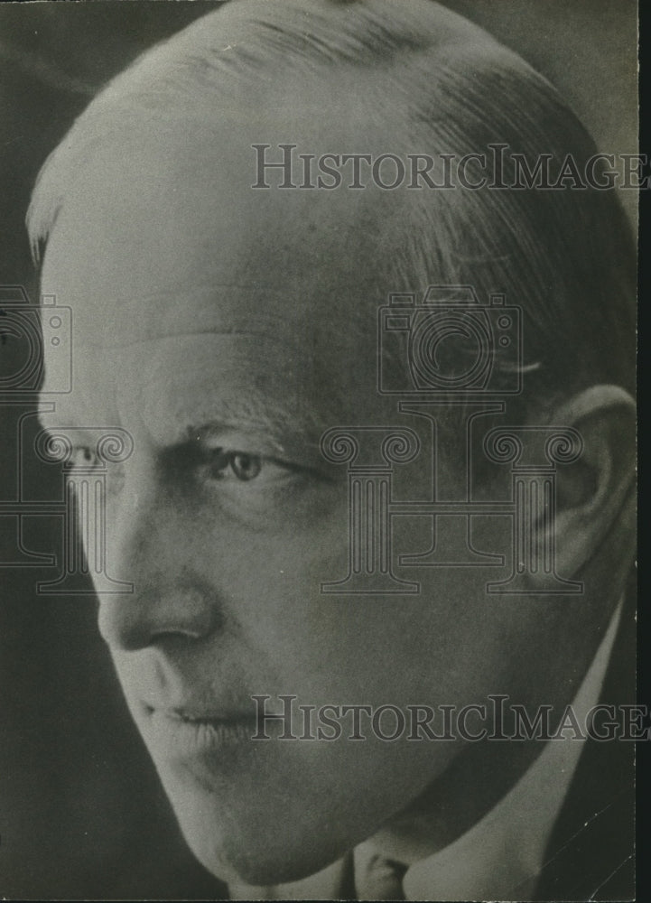 1968 Press Photo Rowland Evans, syndicated (States-Item) columnist - nob07327