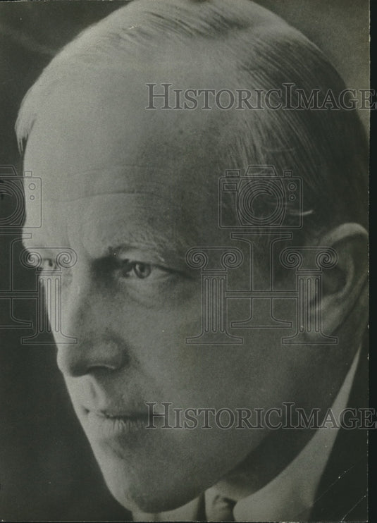 1968 Press Photo Rowland Evans, syndicated (States-Item) columnist - nob07327