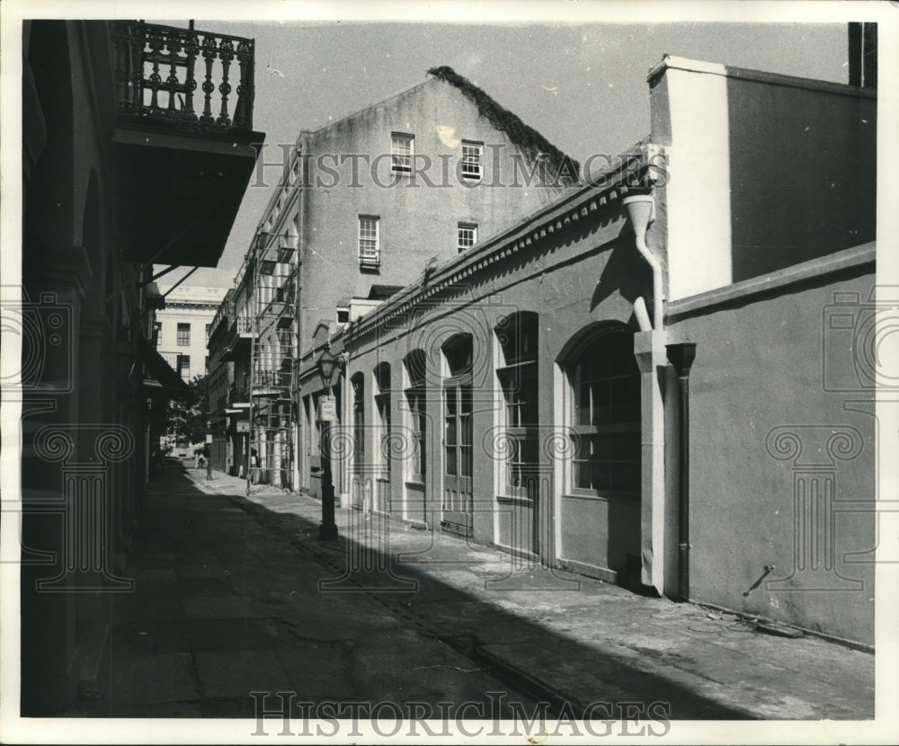 1972 Press Photo The renovation of the &quot;Alley,&quot; the 300 block of Exchange Place- Historic Images