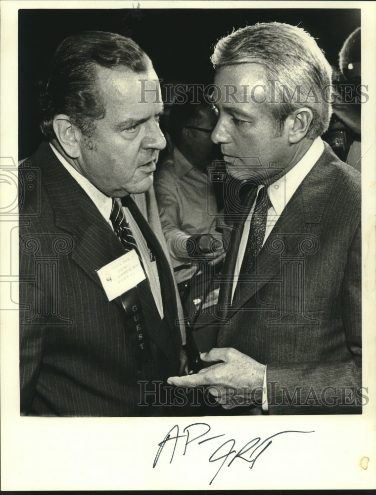 1979 Press Photo Secretary of Energy Duncan and Governor Edwin Edwards- Historic Images