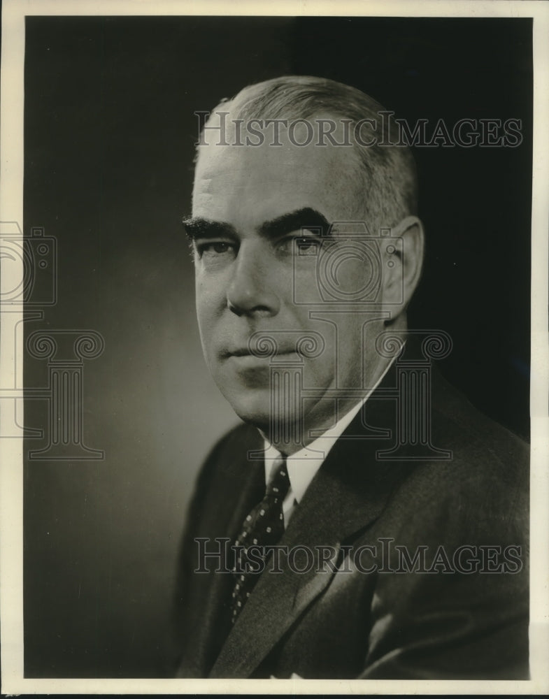 1957 Press Photo Alfred Elson Jr, president of National Industrial Service Assn.
