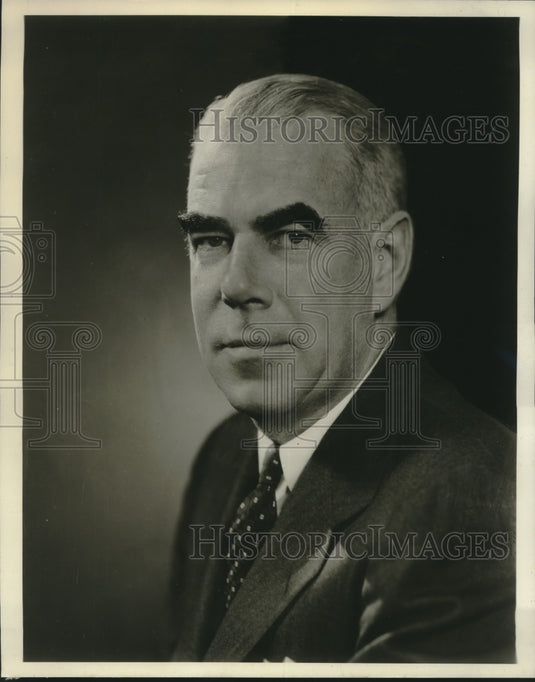 1957 Press Photo Alfred Elson Jr, president of National Industrial Service Assn.